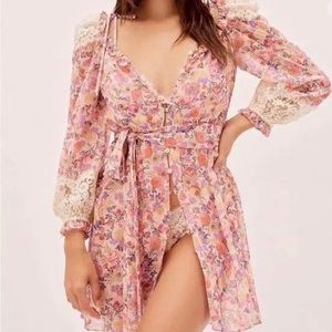 For Love & Lemons Gardenia Victoria Secret Dress/Robe/Coverup